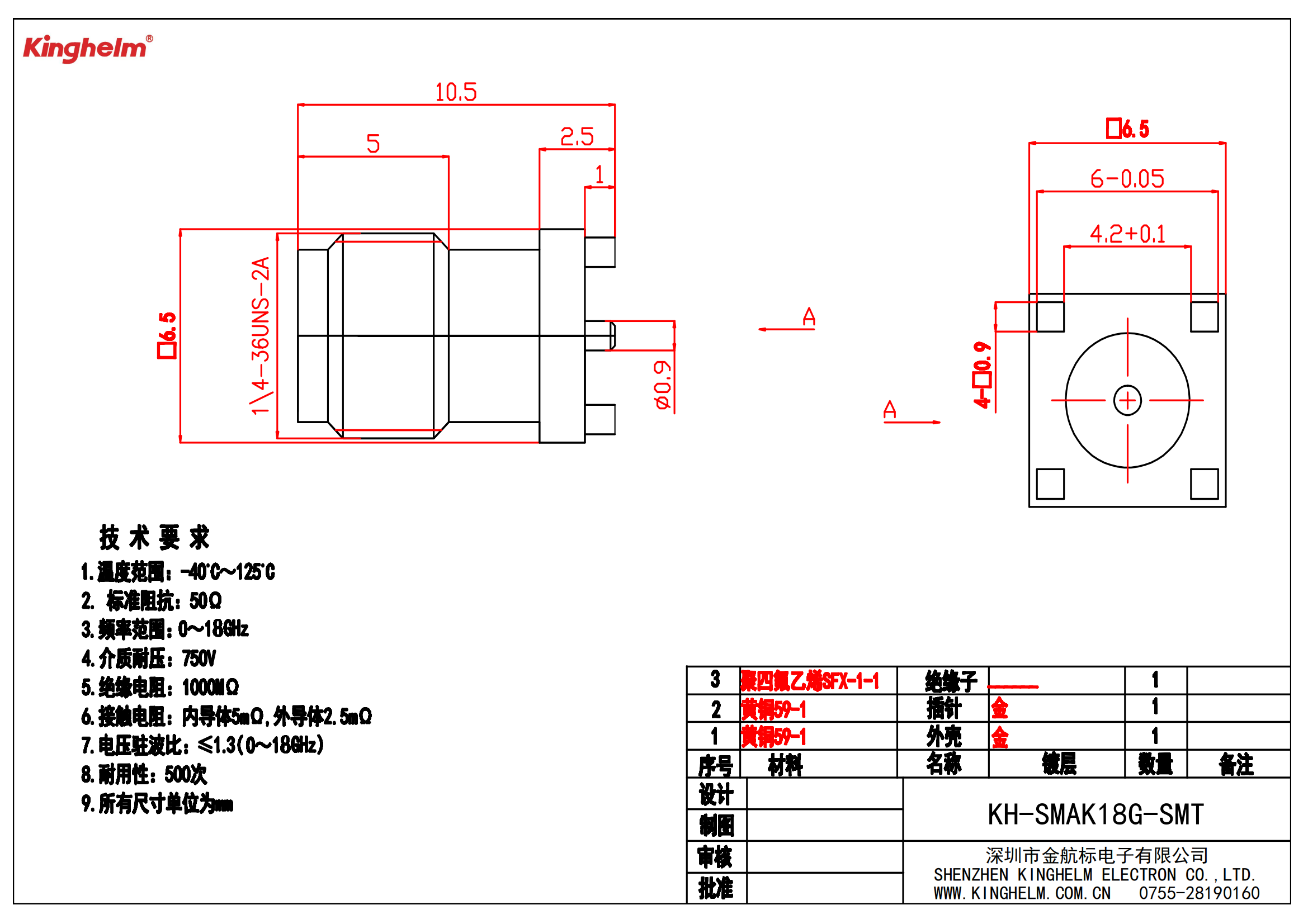 C42396856_RF射頻同軸連接器_KH-SMAK18G-SMT_規(guī)格書_KH-SMAK18G-SMT_00.png