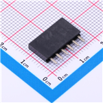 1x6P 間距2.54mm——KH-2.54FH-1X6P-H8.5