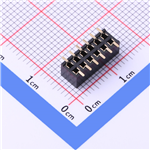 排母2mm 2x8P KH-2FH-2X8P-H4.3-SMT
