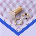 RF射頻同軸連接器 正腳 外螺內孔13mm全牙鍍金 KH-SMA-K513-13G