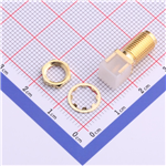 RF射頻同軸連接器 正腳 鍍金外螺內孔11牙  KH-SMA-K513-11G