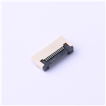 FFC/FPC連接器 > 間距:0.5mm P數(shù):13P 翻蓋式 下接 >KH-FG0.5-H2.0-13PIN