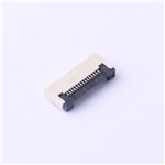 FFC/FPC連接器 > 間距:0.5mm P數(shù):15P 翻蓋式 下接 >KH-FG0.5-H2.0-15PIN