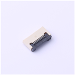 FFC/FPC連接器 > 間距:0.5mm P數(shù):11P 翻蓋式 下接 >KH-FG0.5-H2.0-11PIN