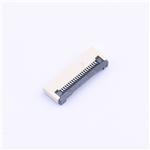 FFC/FPC連接器 > 間距:0.5mm P數(shù):21P 翻蓋式 下接 >KH-FG0.5-H2.0-21PIN