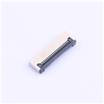 FFC/FPC連接器 > 間距:0.5mm P數(shù):25P 翻蓋式 下接 >KH-FG0.5-H2.0-25PIN